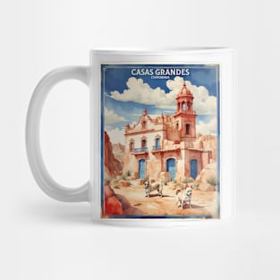 Casas Grandes Chihuahua Mexico Vintage Tourism Travel Mug